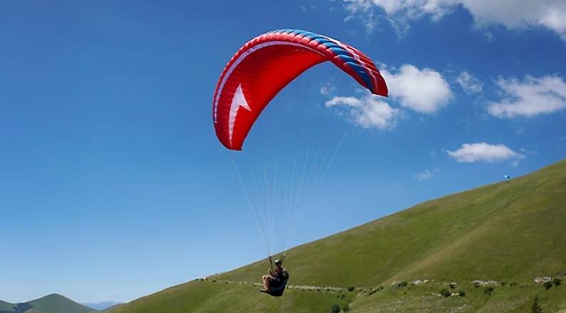 Gleitschirm-Komplettausrüstung Swing Mito M Flame