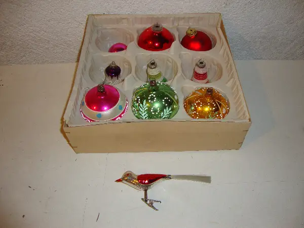 Älterer Christbaumschmuck