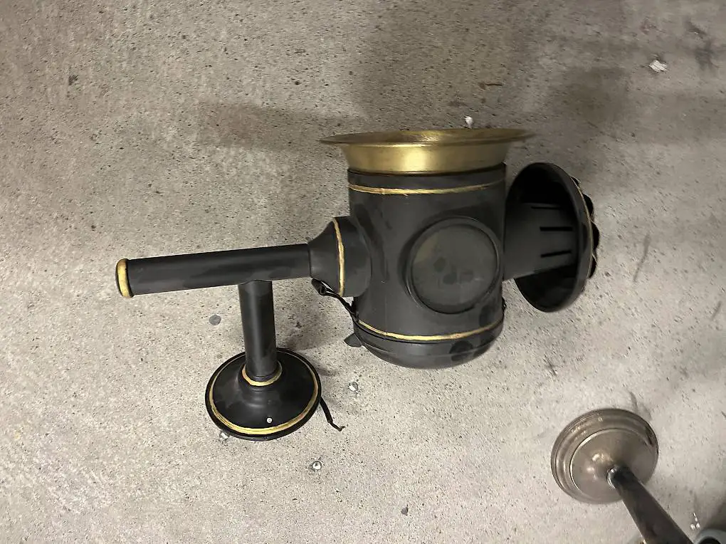 Laterne Metall und Hlas