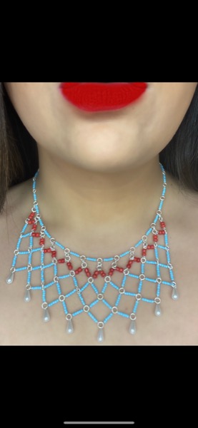 Halskette, Orientalisch Handgemacht