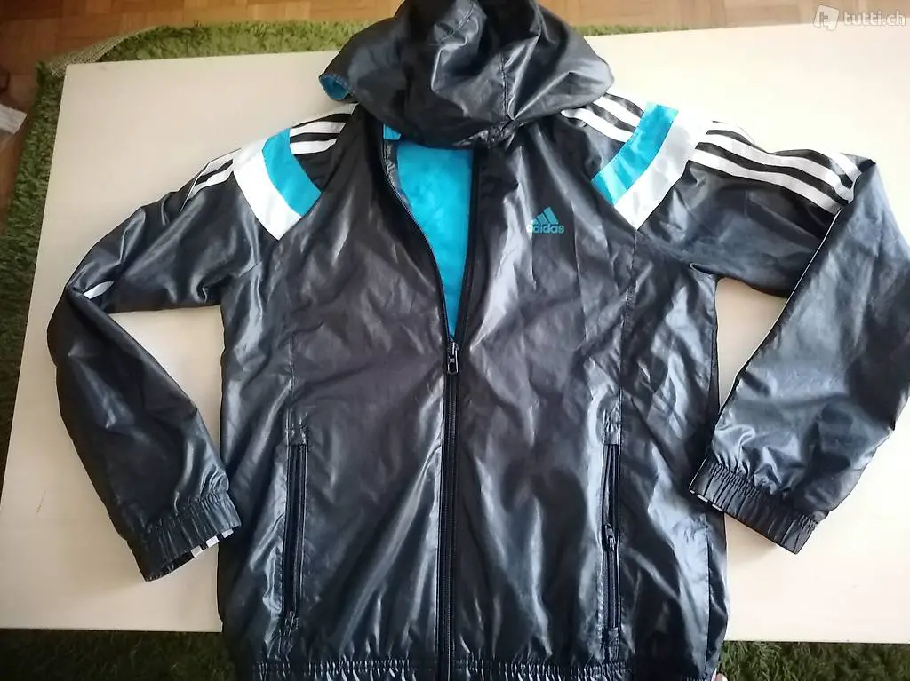 Windjacke Jacke Sportjacke Adidas 140 9y