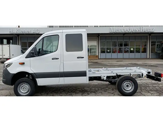 mercedes-benz, sprinter 319cdi doka 3665 4x4, chassis-kabine