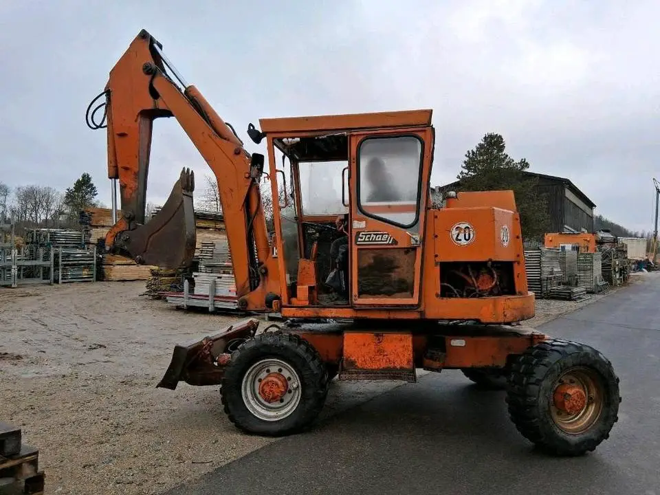 Schaeff HML 30 Mobilbagger Bagger Radbagger Deutz Motor HML30