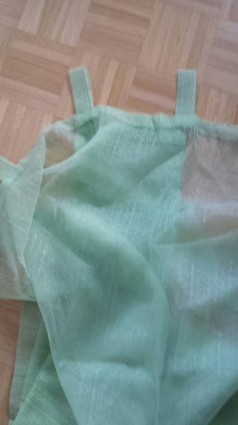 Schlaufenvorhänge grün 2Stk