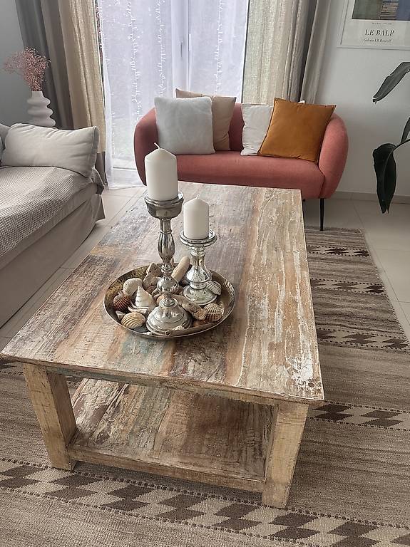 Salontisch Mangoholz massiv