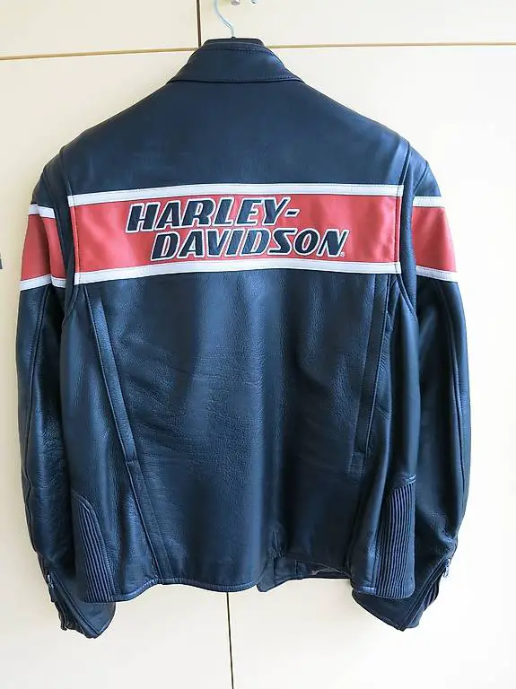 Harley-Davidson Racing Rindslederjacke (Men/XL)