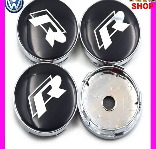  VW Radkappen R Mittelkappen 60mm