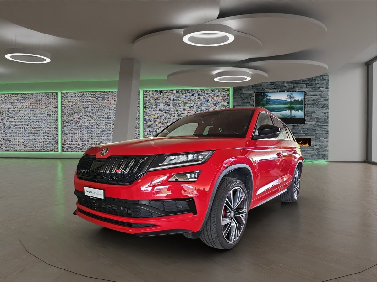 skoda kodiaq 2.0 bi-tdi scr rs 4x4 dsg