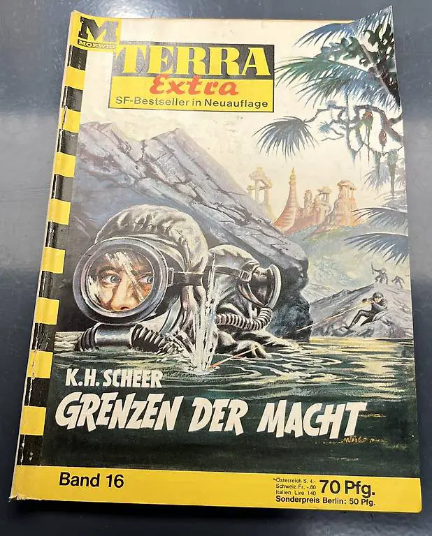 Terra Extra SF-Heft, Band 16, "Grenzen der Macht"