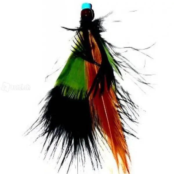  Antwortfeder olivegrün