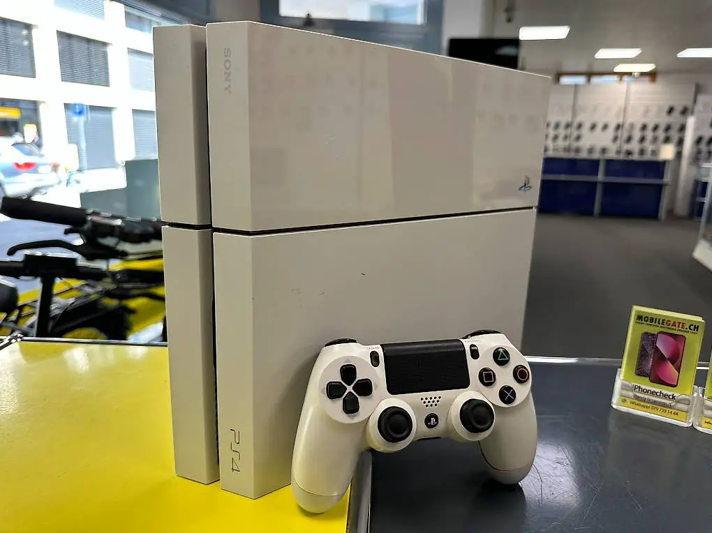 Sony PlayStation 4 500 GB Weiss