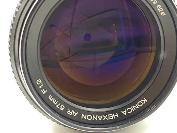 Konica Hexanon AR 57mm 1.2 AE