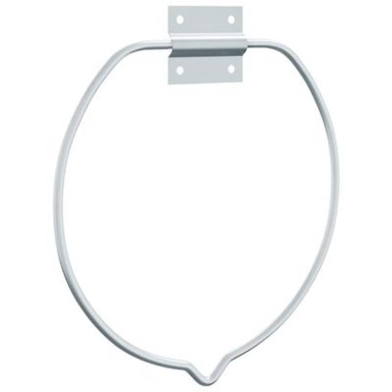 Eimerhalter Wandmontage Silbern Stahl 278578