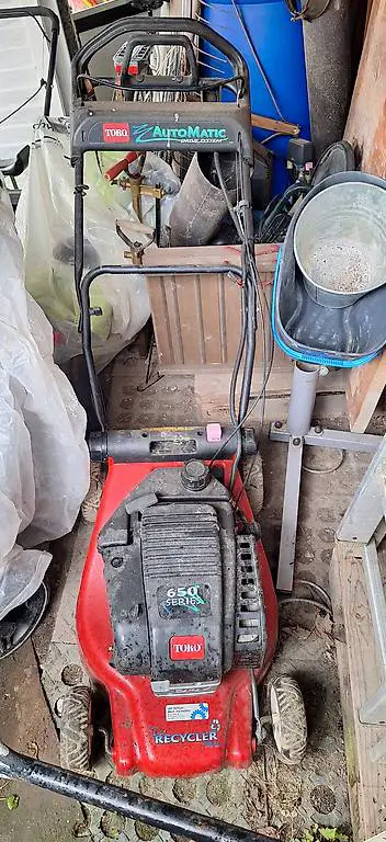 Rasenmäher mit Radantrieb Läuft gut