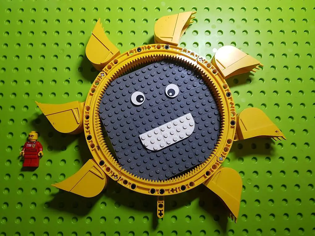 Lego Sonne, Sonnenblume