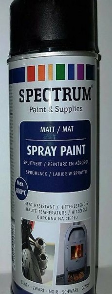 Spray Hitzelack Hochtemperatur Auspufffarbe Grill 800 Grad