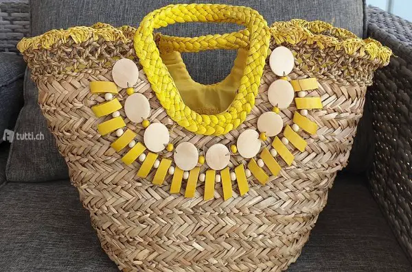 Carpisa borsa di paglia