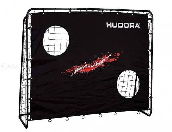  Fussballtor Hudora mit Torwand 76923
