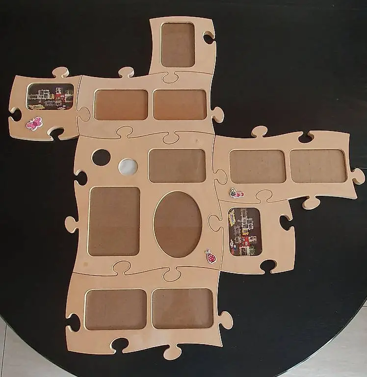 Bilderrahmen Puzzle, holz