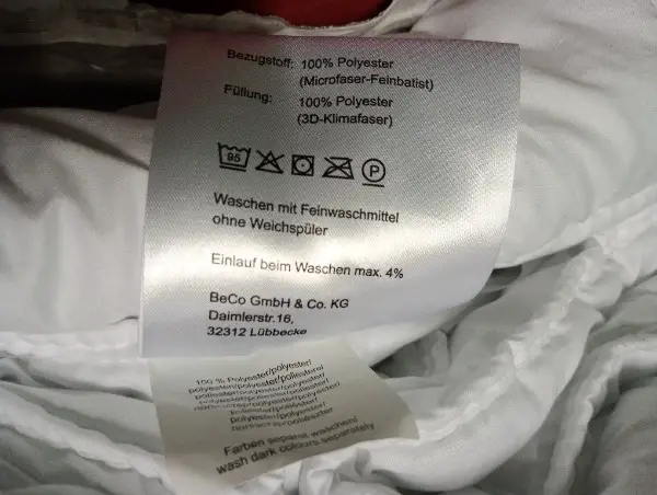 Microfaserbettdecke 135 cm x 200 cm Unbenutzt