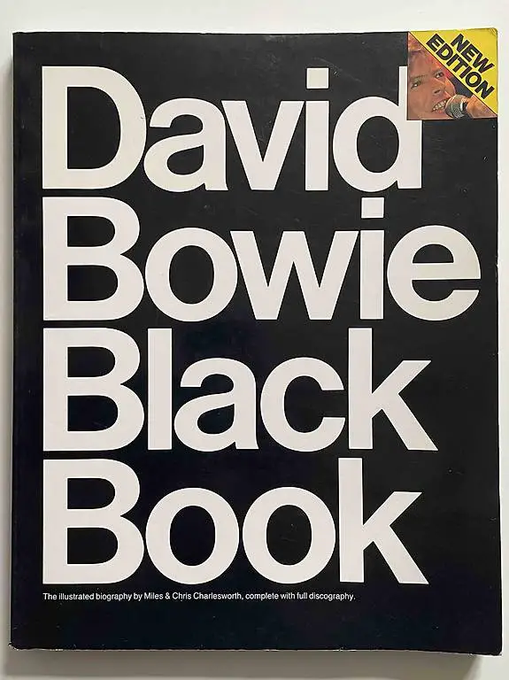 David Bowie Black Book - New Edition 1988