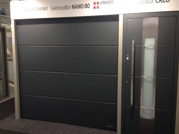neues Garagentor, Sektionaltor, Luxusklasse, mit el. Antrieb
