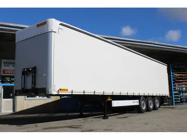 WIELTON, 3-Achs Schiebeplanen Auflieger, Brücke-Verdeck