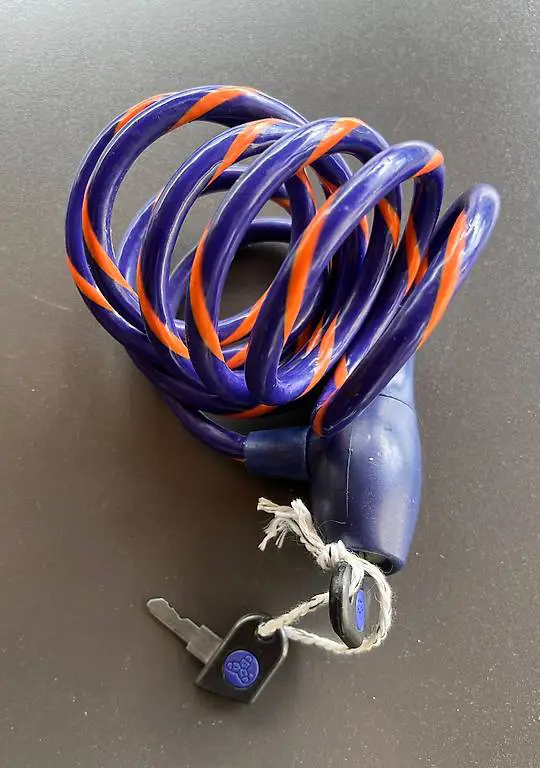 Veloschloss / Fahrrad-Kabelschloss