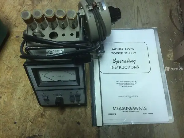 Measurements Model 159PS Power Supply