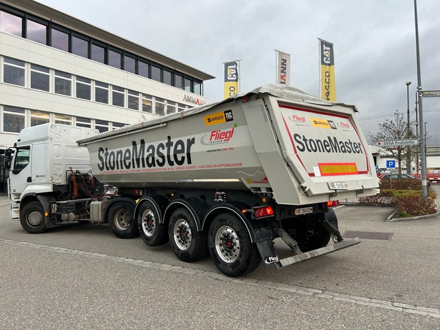 FLIEGL, Fliegl Kippsattelauflieger DHKS 390 24.5, Rückwärtskipper