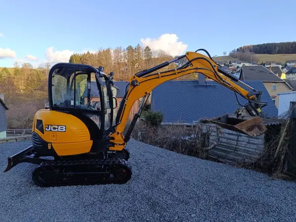JCB 8029 CTS Minibagger Powertilt 3 Löffel Schnellwechsler hyd.