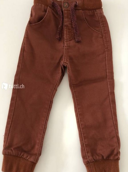 Hosen rostfarbe Grösse 80