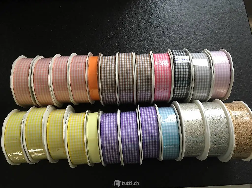 Stoff-, Geschenkbänder