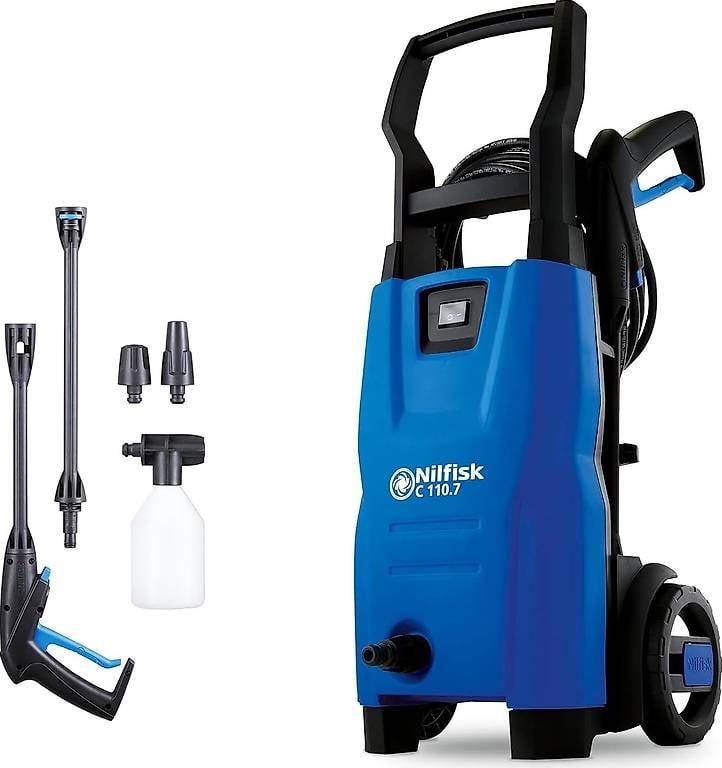 Nilfisk C 110.7 Bar Hochdruckreiniger + Schaumsprüher - Mini