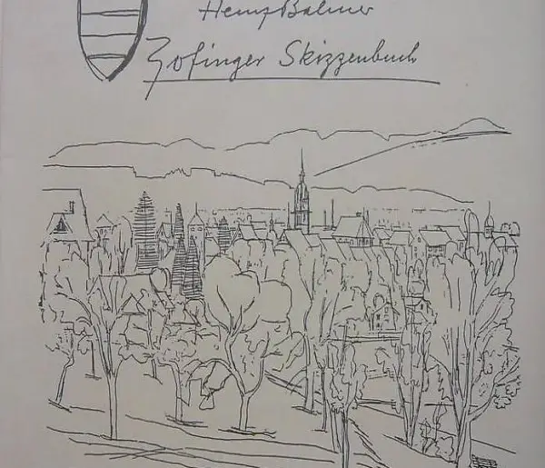  Balmer, Zofinger Skizzenbuch