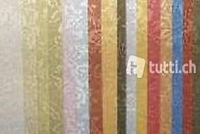 Zierpapier metallic little Roses A4 (412641)