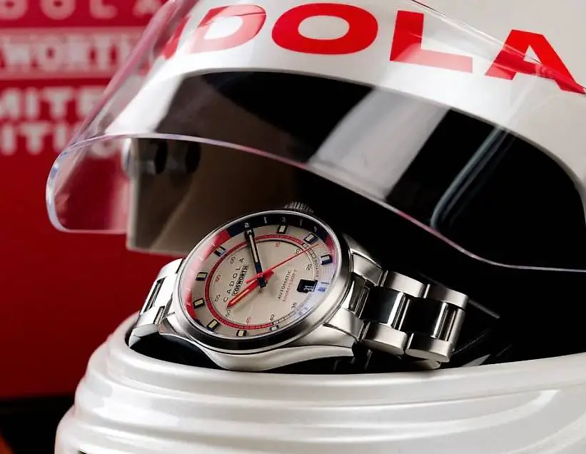 Rare Cadola-Uhr, Miyota-Werk, Saphirglas, Helm-Uhrenbeweger