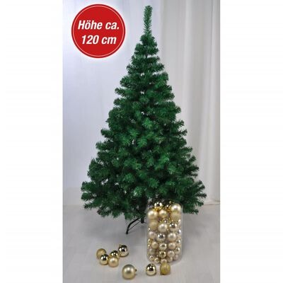  vidaXL HI Weihnachtsbaum mit aus Metall Grün 120 cmSKU:438380