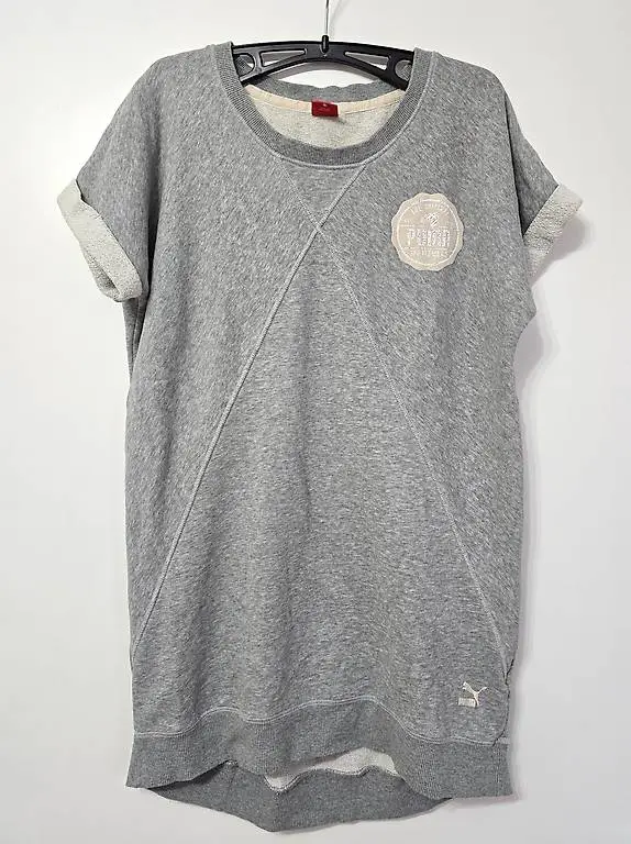 PUMA Damen Pullover Longpullover Grösse S grau