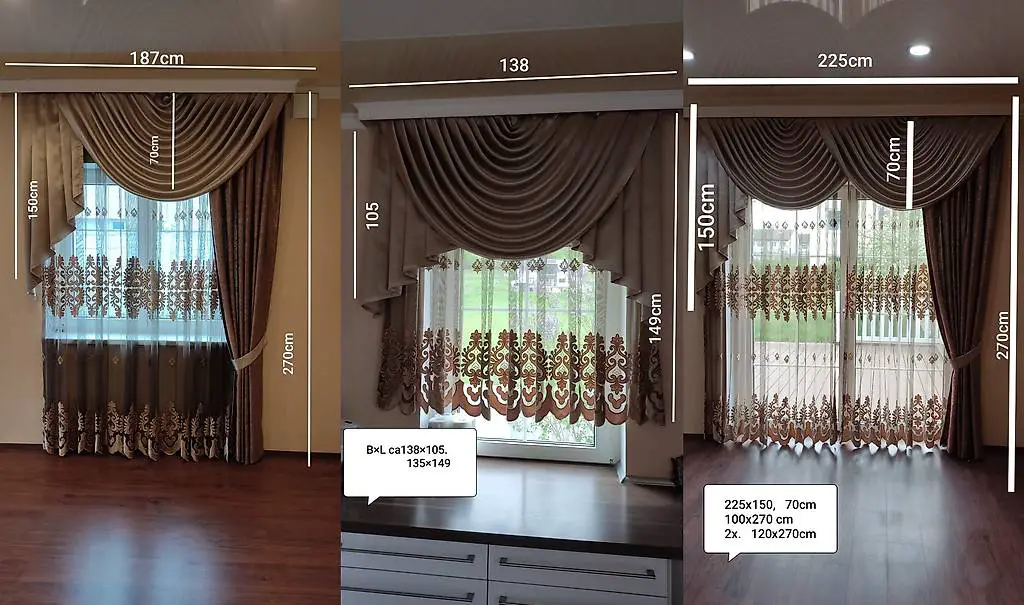 Verdunkelungsvorhang Barockstil