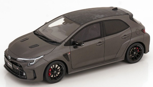 Toyota Corolla GR Morizo Edition 2022 matt dunkelgrau / 1:18