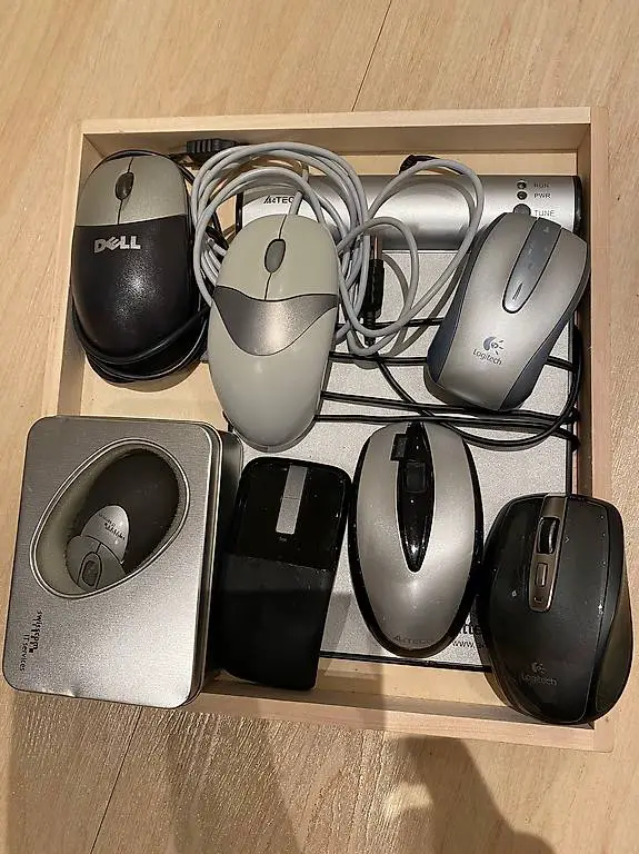 Diverse Computermäuse Computermaus Dell Logitech Microsoft