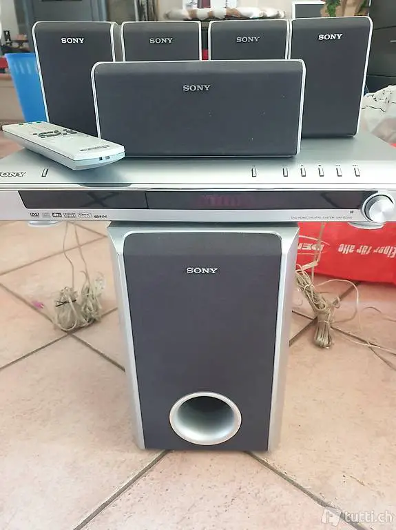 dvd home theatre system sony usato poco