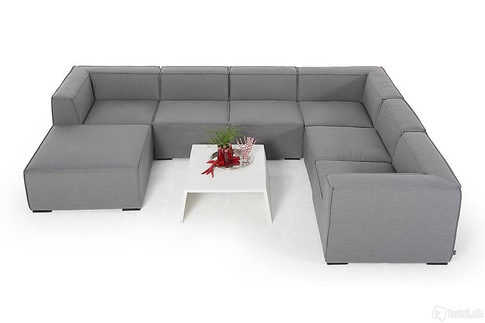 Lounge Set Allwettermöbel 7-Sitzer