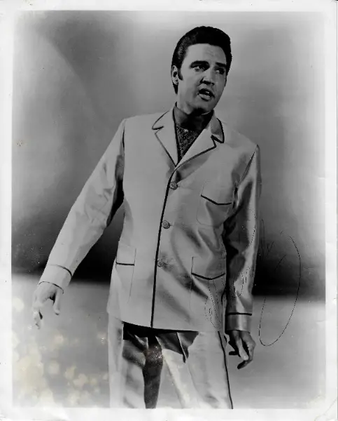 Original Autogramm ELVIS PRESLEY (Ultra Rar)