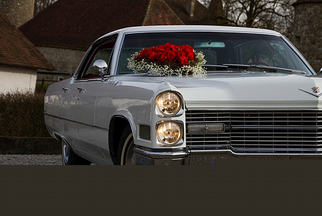 Cadillac DeVille weiss 1965