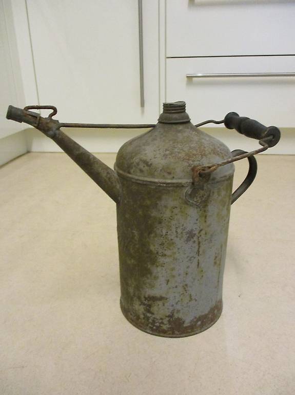 Öl-Kanne Petrol-Kanne Garagen Chic Deko Oldtimer Traktor RAR