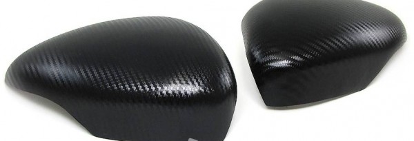  SPIEGELKAPPEN COVER CARBON OPTIK für Ford Fiesta 4 VI 95-02