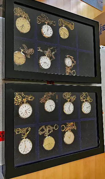 Verkaufe meine antike Golduhren-Sammlung