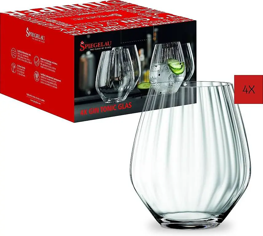 Spiegelau Gin Tonic Gläser 625 ml, 4 Stück, Special Glasses